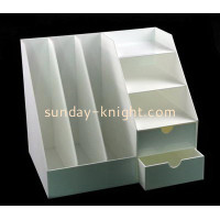 Under what circumstances does acrylic react chemically?