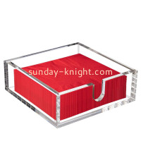 Acrylic Holder and Box for Hotel & Canteen Supplies A Look into Sunday Knight's Customizable Solutions