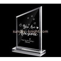 Honoring Exceptional Work Handcrafted Acrylic Gifts for Every Milestone by Sunday Knight