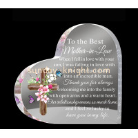 Elevate Your Space The Art of Personalized Acrylic Stamping Blocks and Heart-Shaped Decor Gift Blocks with Sunday Knight