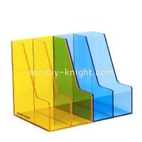 The Art of Organization Introducing Sunday Knight's Acrylic Magazine, Book, and File Holders