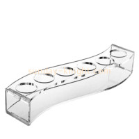 Elevate Your Drink Presentation with Custom Acrylic Shot Glass and Cocktail Holder Stands by Sunday Knight