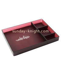 Custom Acrylic Bathroom Necessities Organizer Tray The Perfect Blend of Elegance and Functionality