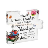 Custom Acrylic Block Puzzle Piece Signs The Perfect Personalized Gift for Every Occasion