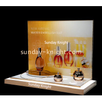 Custom Acrylic Skincare & Perfume Display Risers Elevate Your Brand with Sunday Knight