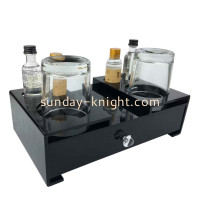 Custom Acrylic Hotel Amenities & Guest Essentials Organizer Tray &ndash; Elevate Hospitality with Sunday Knight&rsquo;s Tailored Solutions