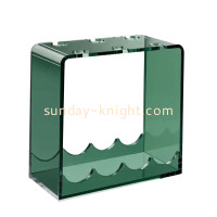 Custom Acrylic Wine Bottle & Glass Holder Elevate Your Space with Style and Functionality