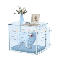 Custom Acrylic Indoor Dog Cat Crate Stylish, Durable, and Comfortable Pet Homes by Sunday Knight