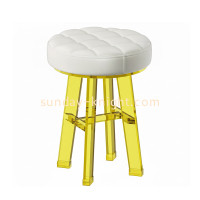 Custom Acrylic Small Stool: Versatile, Modern, and Handcrafted by Sunday Knight