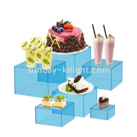 Custom Acrylic Buffet Desserts Nesting Risers &ndash; Elevate Your Dessert Display with Sunday Knight