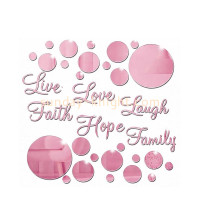 Custom Acrylic Wall Decor Mirror Stickers &ndash; Wholesale Solutions by Sunday Knight