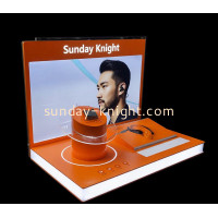 Custom Acrylic Headset LED Display Stand &ndash; Illuminate Your Brand with Sunday Knight