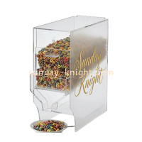 Custom Acrylic Donut Dry Food Dispenser Container &ndash; Premium Handmade Display & Storage Solutions by Sunday Knight