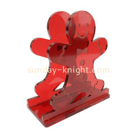 Custom Acrylic Cute Christmas Decor Napkin Holder: A Festive Handmade Acrylic Solution for Wholesale Buyers