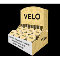 Custom Acrylic Countertop VELO Nicotine Pouches Display Stand Holder