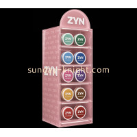 Elevate Your Retail Presence with the Custom Acrylic ZYN Nicotine Pouches Illuminated Display Cabinet