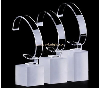 Custom design acrylic cube watch display stand JD-033