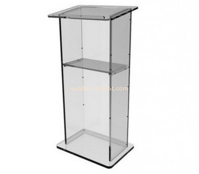 Fashion design acrylic lecture stand table podium AFK-037