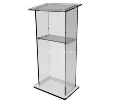 Fashion design acrylic lecture stand table podium AFK-037