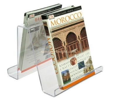 Factory direct sale acrylic brochure holder book holder magazine holder BHK-041