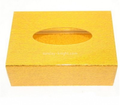 Acrylic tissue box wholesale acrylic display box small acrylic box DBK-057