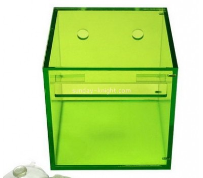 Hot selling small acrylic box tissue box wholesale hanging tissue box BTB-078