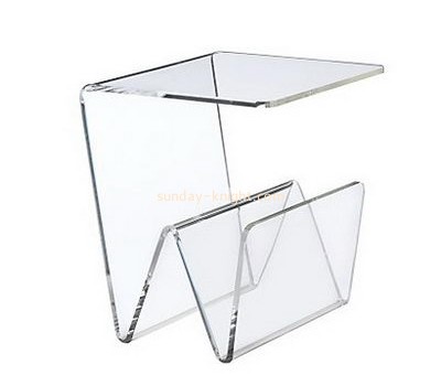 Hot selling transparent acrylic coffee table clear plastic console table coffee table AFK-069