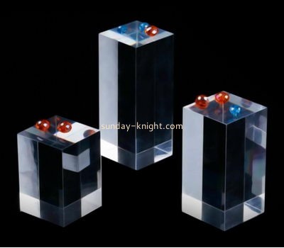 Customized acrylic earring and necklace display rack JDK-290