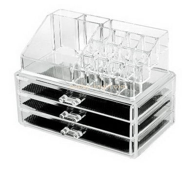 Custom plexigalss acrylic plastic display makeup boxes organizer DBK-114