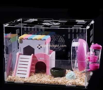 Acrylic display supplier custom acrylic cage pet furniture PCK-018
