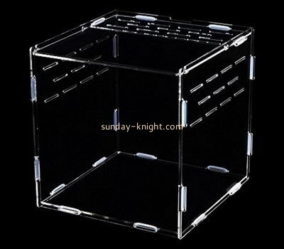Acrylic display manufacturers custom acrylic bird cages huge hamster cage for sale PCK-026