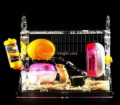 Acrylic display factory custom acrylic budgie cages best syrian hamster cage PCK-030