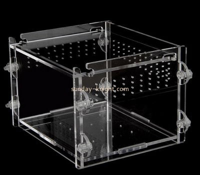 Acrylic display manufacturers custom acrylic plexiglass bird cages parrot cages for sale PCK-033