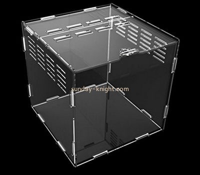 Acrylic display factory custom acrylic vintage bird cage biggest hamster cage PCK-037