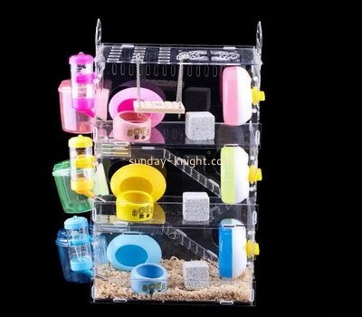 Acrylic display factory custom acrylic macaw cage large bird cages for sale PCK-045