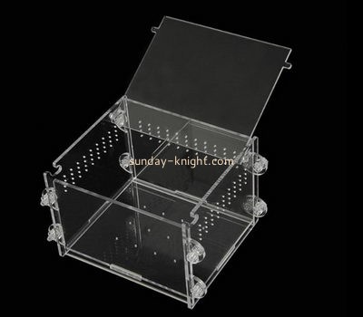 Display stand manufacturers custom acrylic parakeet bird cages hamster cage large PCK-055