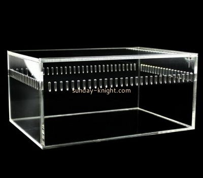 Display manufacturers custom acrylic chameleon terrarium cages for birds PCK-054