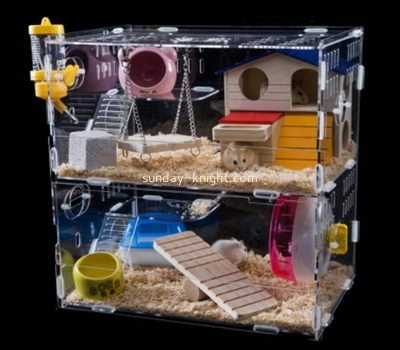 Acrylic manufacturing company custom hq bird cages the best hamster cages PCK-072