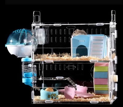 Plexiglass manufacturer customize canary bird cages hamster plastic cage PCK-085