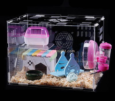 Acrylic items manufacturers customize hamster cages parrot bird cage for cheap PCK-101