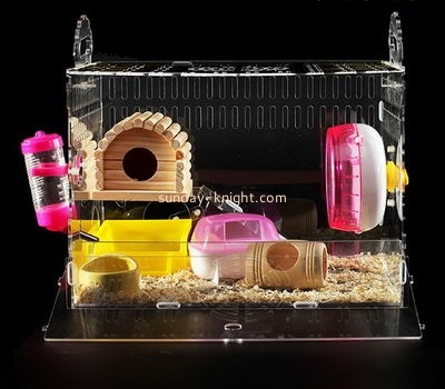 Display case manufacturers customize acrylic reptile cages turtle terrarium for sale PCK-117