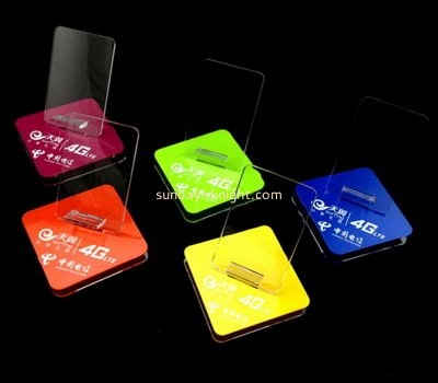 Acrylic display supplier customize retail mobile phone display stands CPK-051