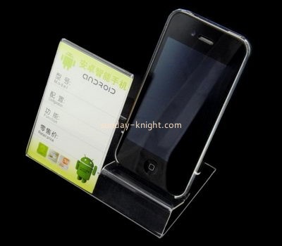 Acrylic display stand manufacturers customize acrylic mobile phone best smartphone display stand CPK-063