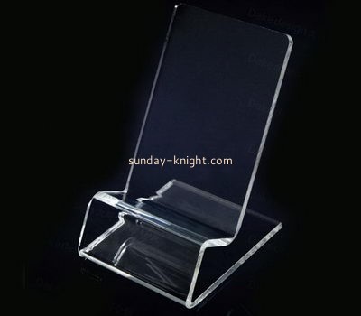 Acrylic display factory customized cell phone stand for desk CPK-103
