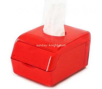 Hot sale acrylic mini plastic box paper tissue box plexiglass acrylic square box DBK-063