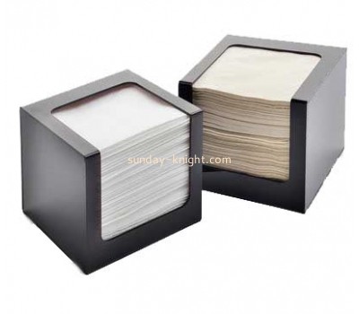 Customized acrylic plastic container box acrylic tissue box plexiglass box small DBK-062