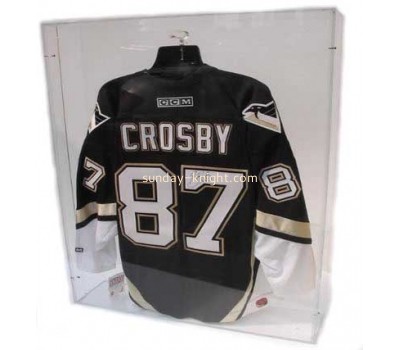 Wholesale clear acrylic jersey display case acrylic display case acrylic t shirt display DBK-051