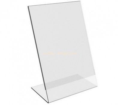 Acrylic factory customized plexi retail sign holders BHK-079