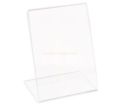 Acrylic items manufacturers customized acrylic poster sign holder BHK-078