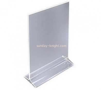 Acrylic display manufacturers customized perspex tabletop signs holders BHK-082